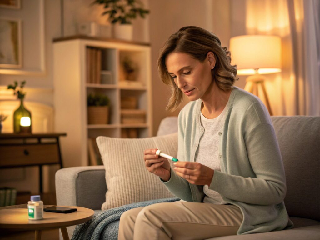 a-woman-in-a-cozy-home-setting-preparing-to-self-a